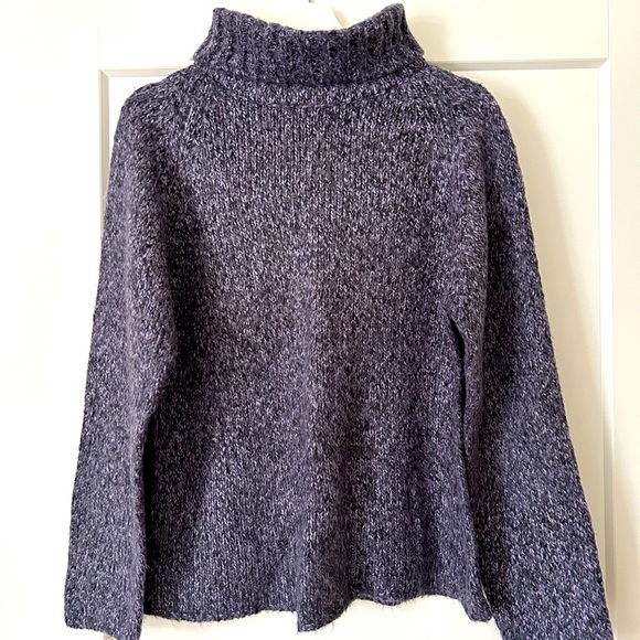 Perfect cozy purple/grey/black mix sweater. - Picture 1 of 3